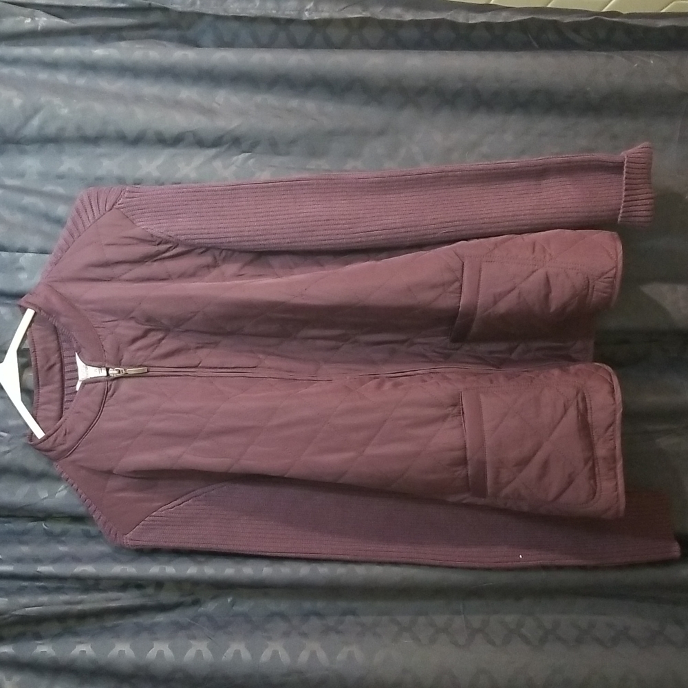 Croft & Barrow Purple PL jacket